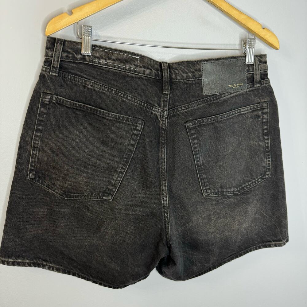 Rag & Bone Maya Demin Shorts High Rise Relaxed Fi… - image 8